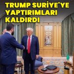 Beyaz Saray: Suriye’ye yaptırımlar kaldırılacak