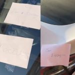 Lüks otomobilini yola bıraktı ortadan kayboldu! Aracında bu notları buldu