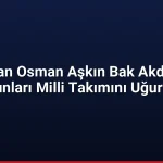Bakan Osman Aşkın Bak Akdeniz Oyunları Milli Takımını Uğurladı