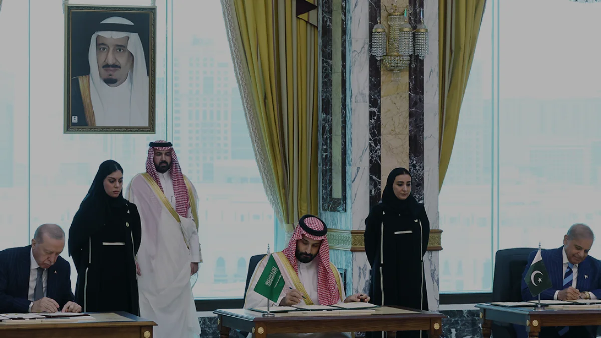 Türkiye Suudi Arabistan ve Pakistan arasında tarihi savunma anlaşması